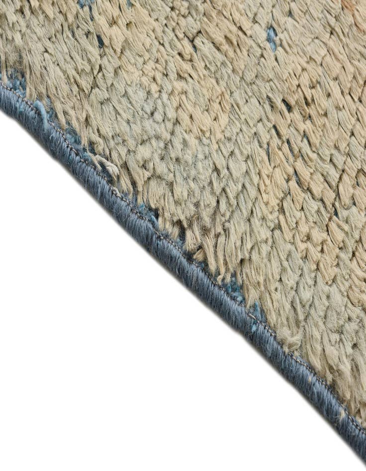 Detail image of 5' 8 x 9' Hand Knotted Oushak Wool Rug