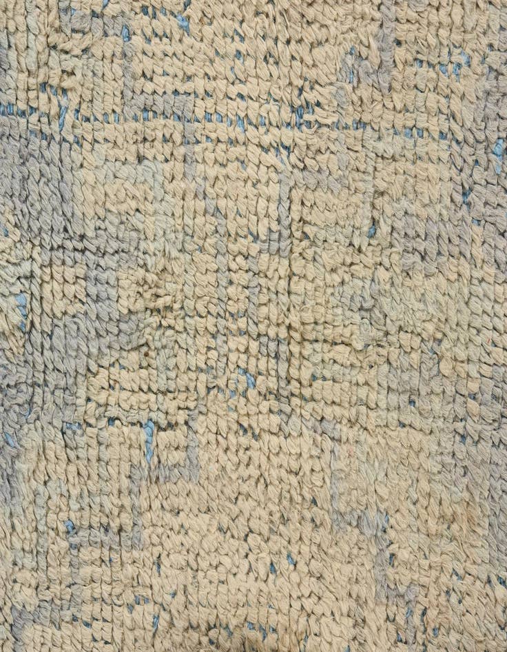 Detail image of 5' 8 x 9'  Hand Knotted Oushak Wool Rug