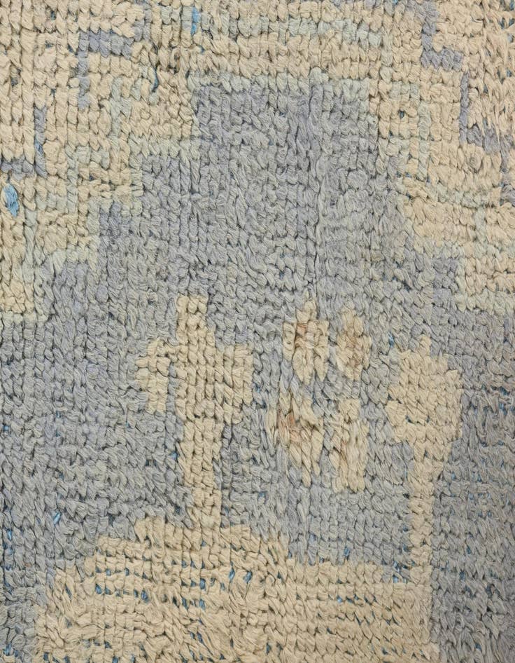 Detail image of 5' 8 x 9'  Hand Knotted Oushak Wool Rug