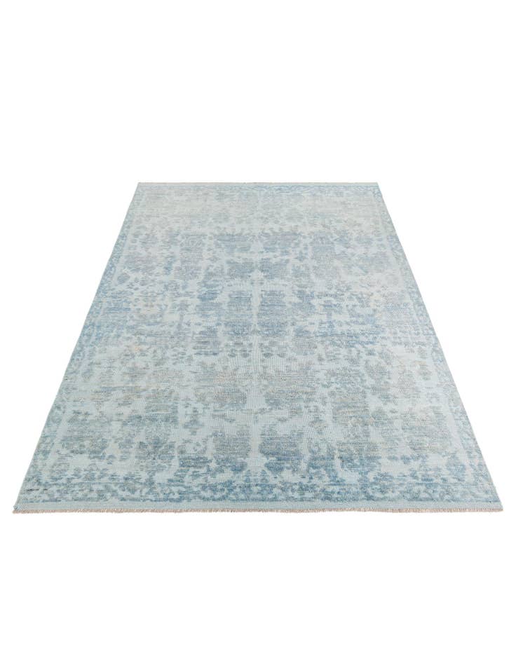 Detail image of 8' 4 x 10' 9 Hand Knotted Oushak Wool Rug