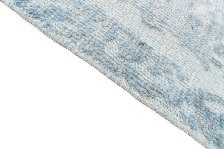 Detail image of 8' 4 x 10' 9 Hand Knotted Oushak Wool Rug