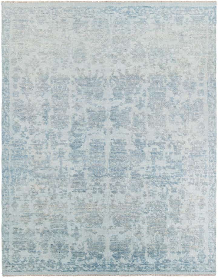 8' 4 x 10' 9 Hand Knotted Oushak Wool Rug