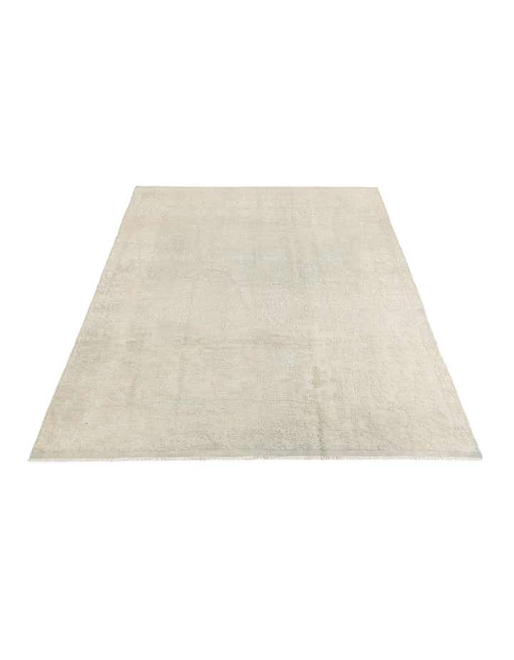 8' 3 x 10' 1 Hand Knotted Oushak Wool Rug
