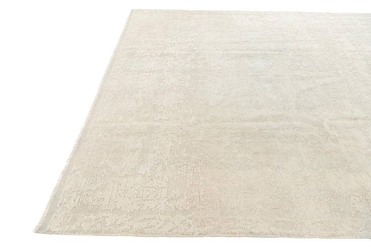 Detail image of 8' 3 x 10' 1 Hand Knotted Oushak Wool Rug