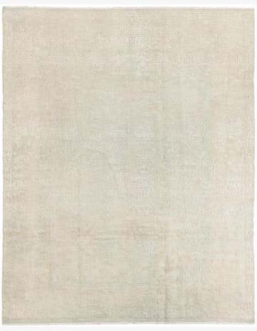 8' 3 x 10' 1 Hand Knotted Oushak Wool Rug