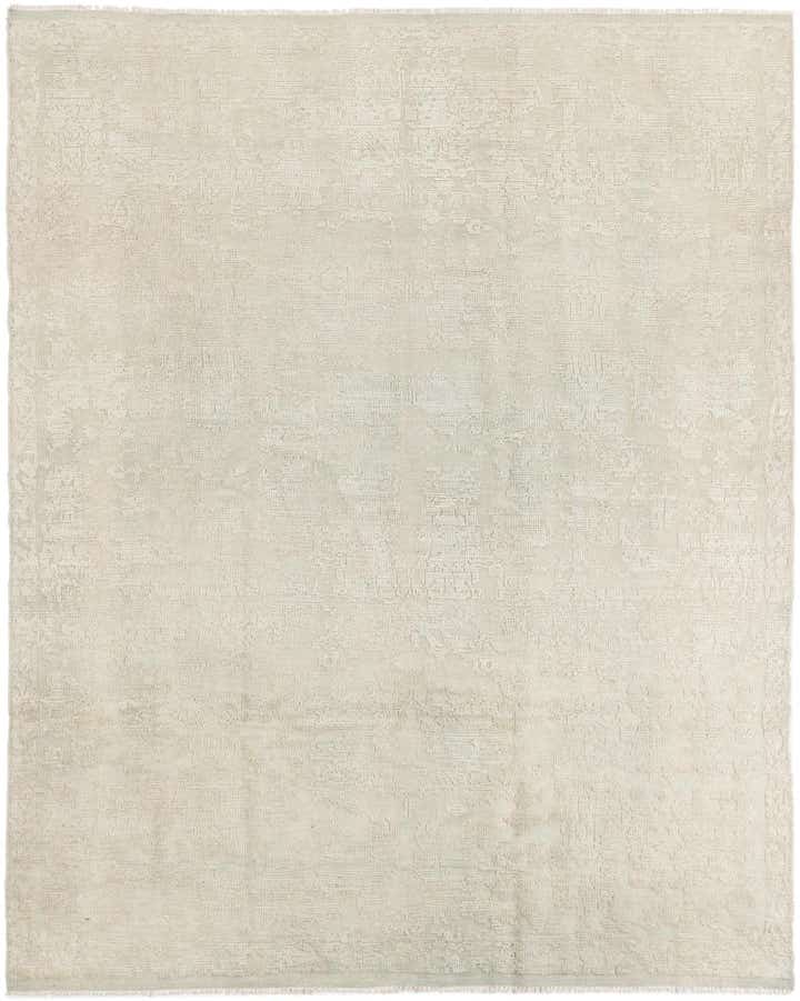 8' 3 x 10' 1 Hand Knotted Oushak Wool Rug