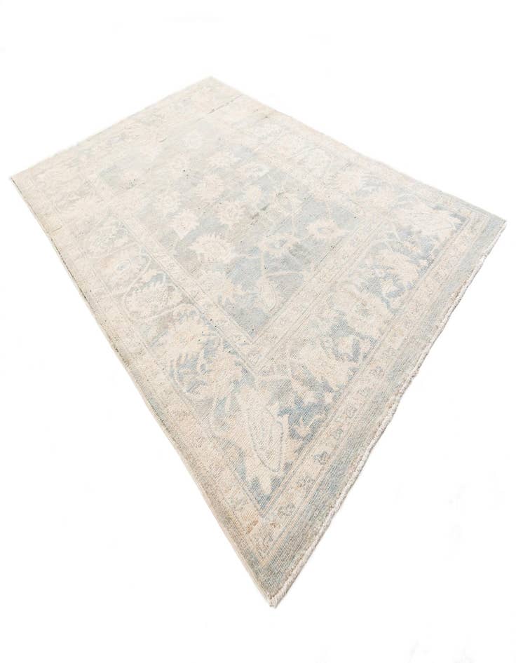 Detail image of 5' 5 x 8' 1  Hand Knotted Oushak Wool Rug