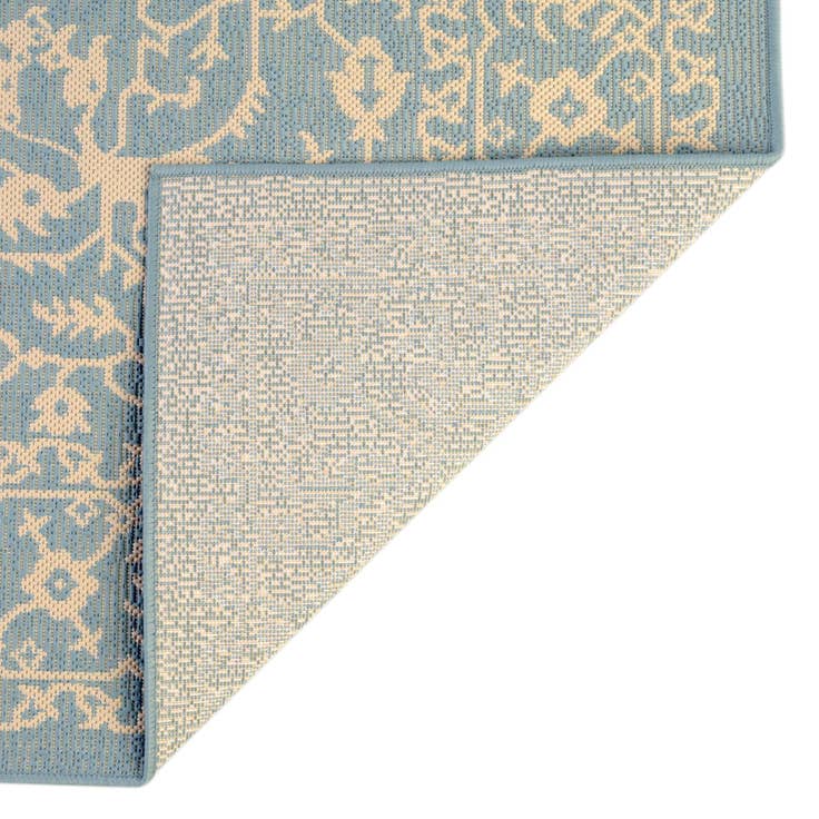 Detail image of 2' x 3' Easy-Clean Botanical Indoor / Outdoor Rug