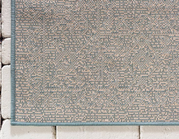 Detail image of 2' x 3' Easy-Clean Botanical Indoor / Outdoor Rug