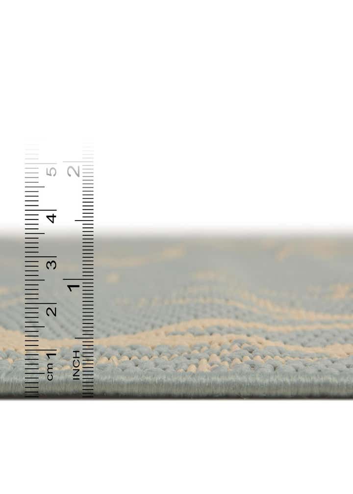 9' x 12' 2 Easy-Clean Botanical Indoor / Outdoor Rug