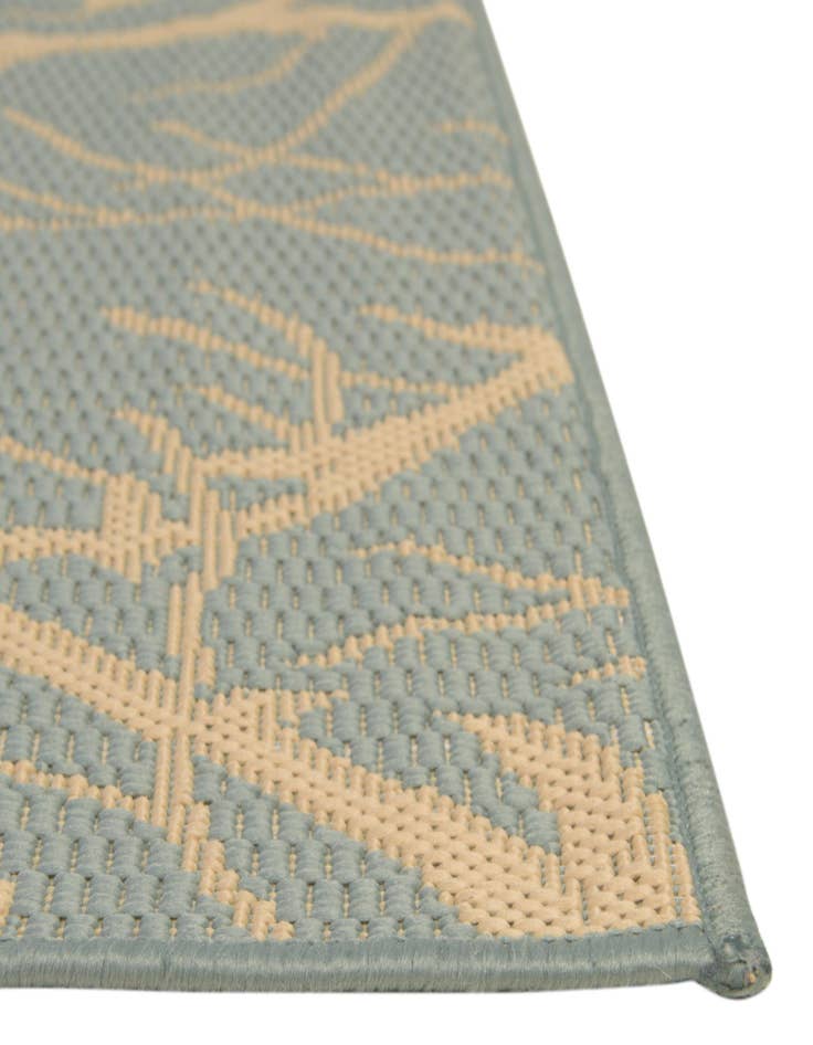 Detail image of 9' x 12' 2 Easy-Clean Botanical Indoor / Outdoor Rug