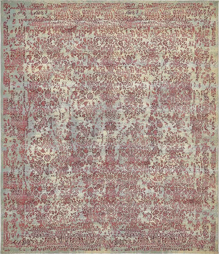 305cm x 370cm Easy-Clean Botanical Indoor / Outdoor Rug