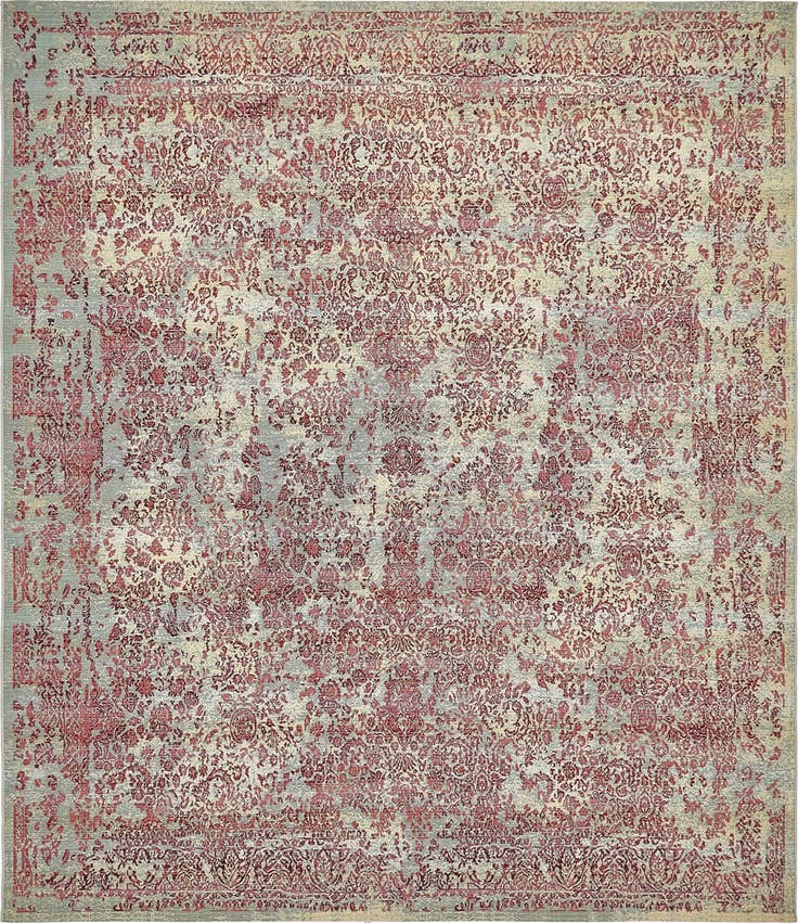 Detail image of 305cm x 370cm Easy-Clean Botanical Indoor / Outdoor Rug