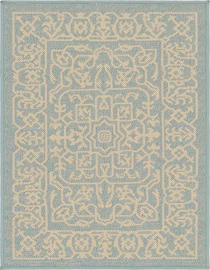 2' x 3' Easy-Clean Botanical Indoor / Outdoor Rug