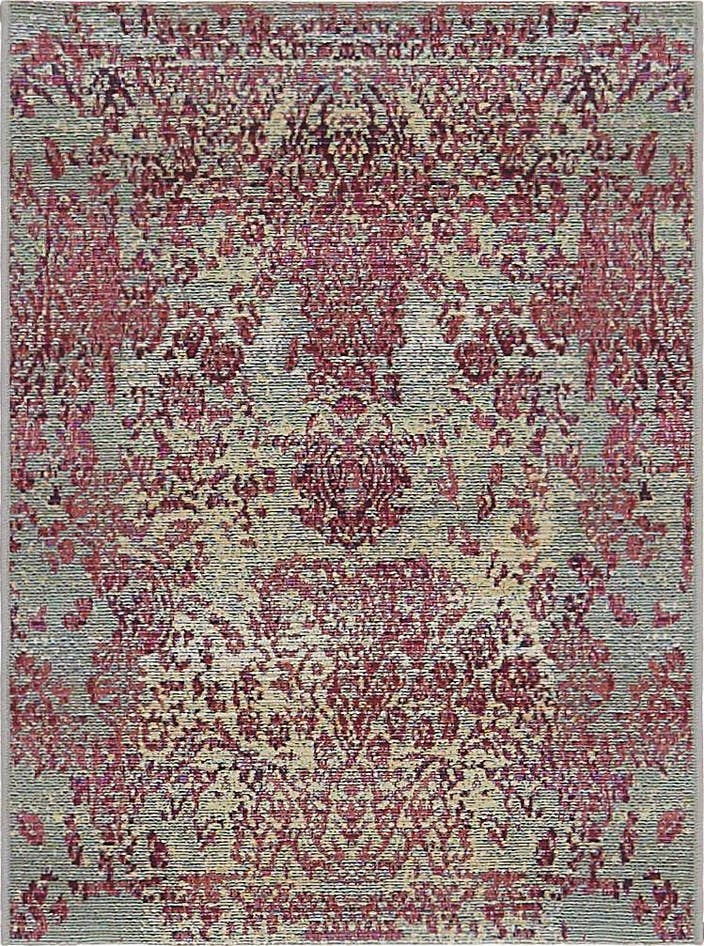 Detail image of 2' 2 x 3' Easy-Clean Botanical Indoor / Outdoor Rug