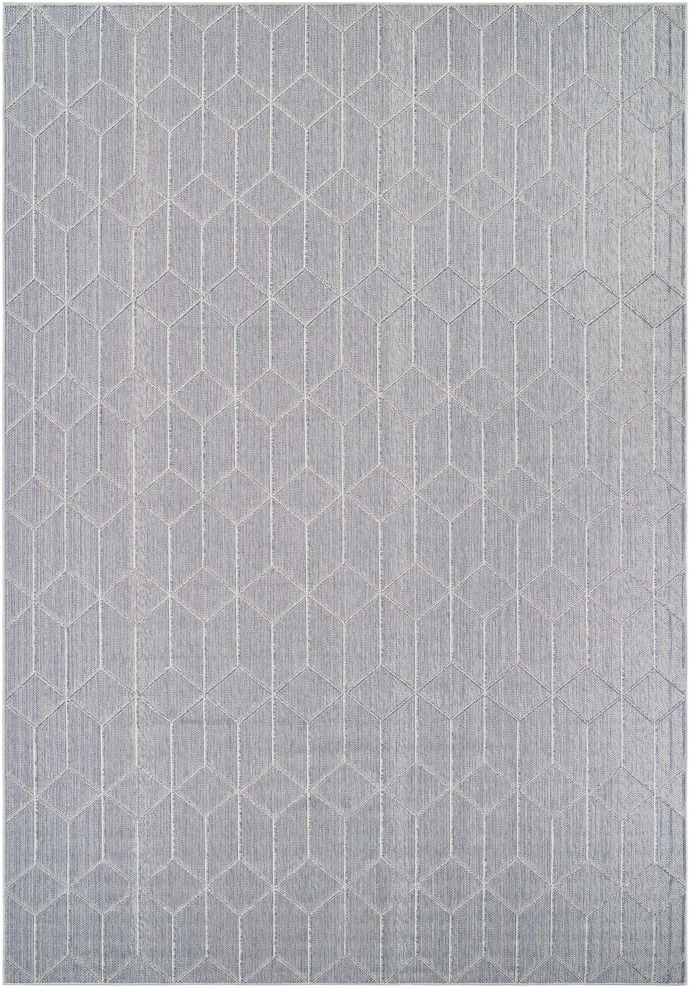 10' x 14' 1 Easy-Clean Lattice Indoor / Outdoor Rug