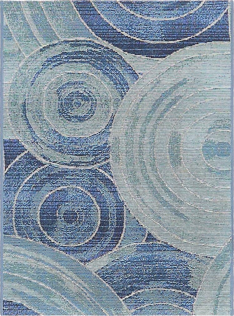 Primary image 2' 2 x 3'  Washable Modern Indoor / Outdoor Rug