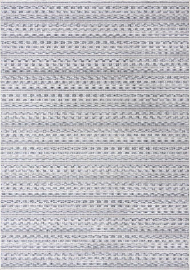 Detail image of 10' x 14' Easy-Clean Ribbon Indoor / Outdoor Rug