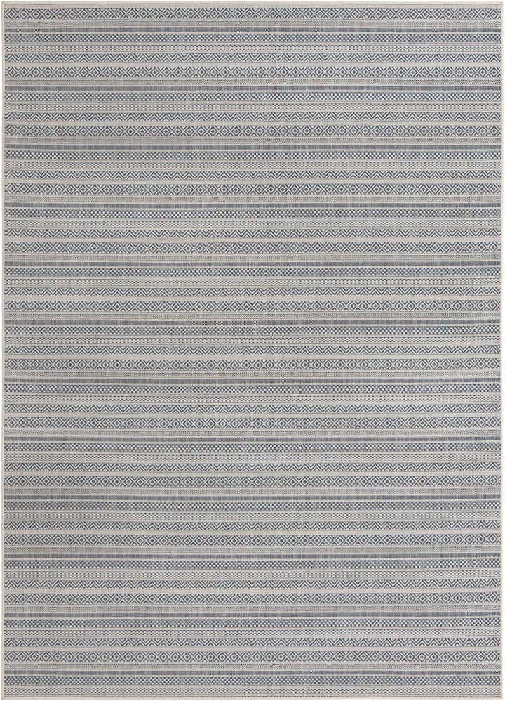 7' 10 x 11' Easy-Clean Ribbon Indoor / Outdoor Rug