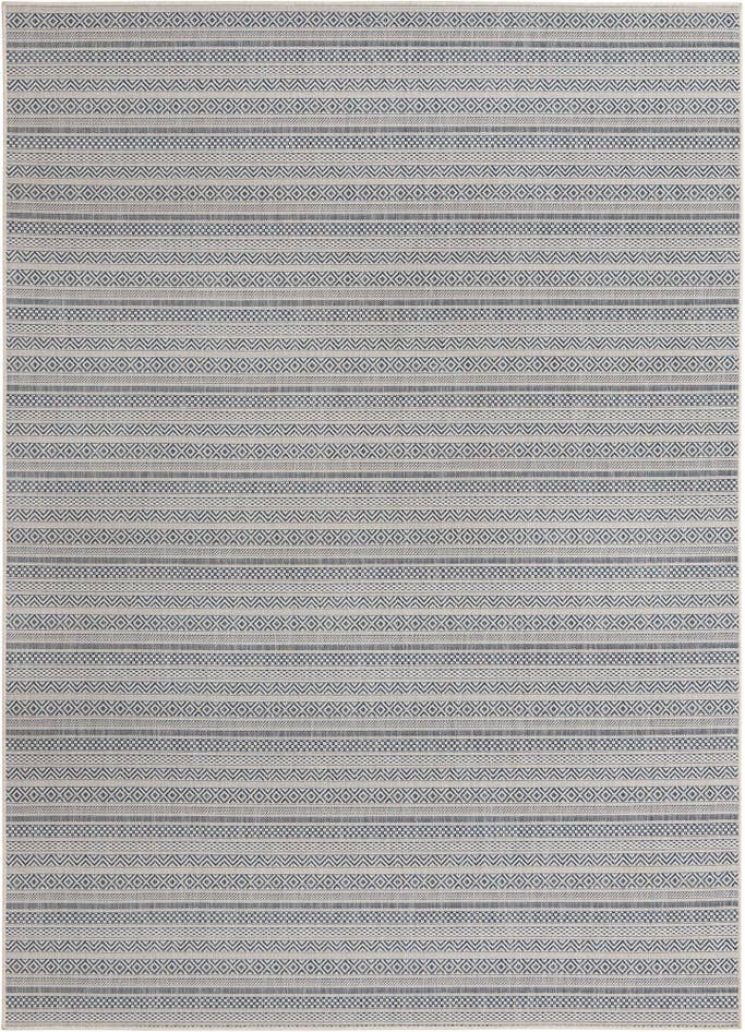 Detail image of 7' 10 x 11' Easy-Clean Ribbon Indoor / Outdoor Rug