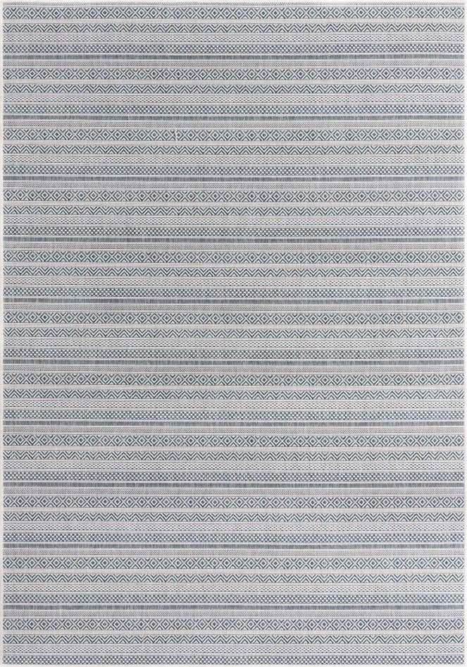 Detail image of 7' x 10' Easy-Clean Ribbon Indoor / Outdoor Rug