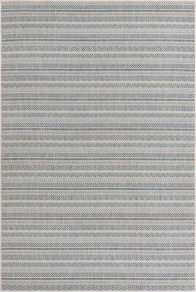 Detail image of 6' x 9' Easy-Clean Ribbon Indoor / Outdoor Rug