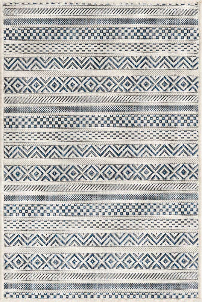 2' x 3' Easy-Clean Ribbon Indoor / Outdoor Rug