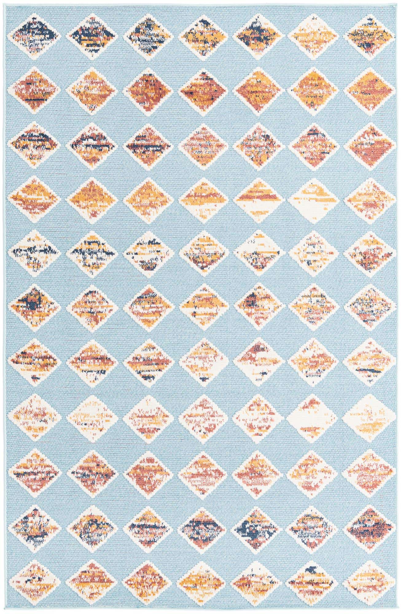 5' x 7' 7 Easy-Clean Indoor / Outdoor Rug