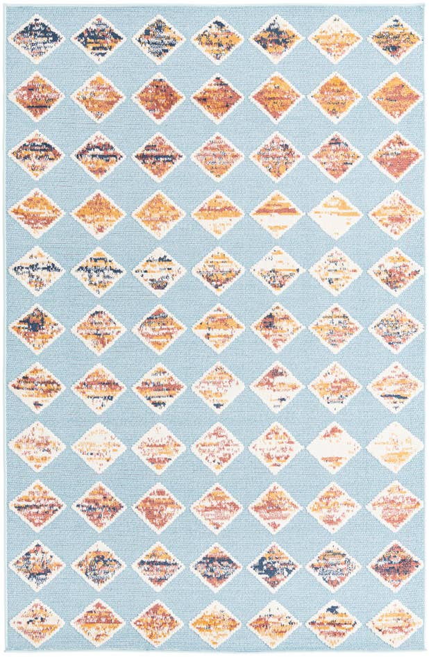 Detail image of 5' x 7' 7 Easy-Clean Indoor / Outdoor Rug
