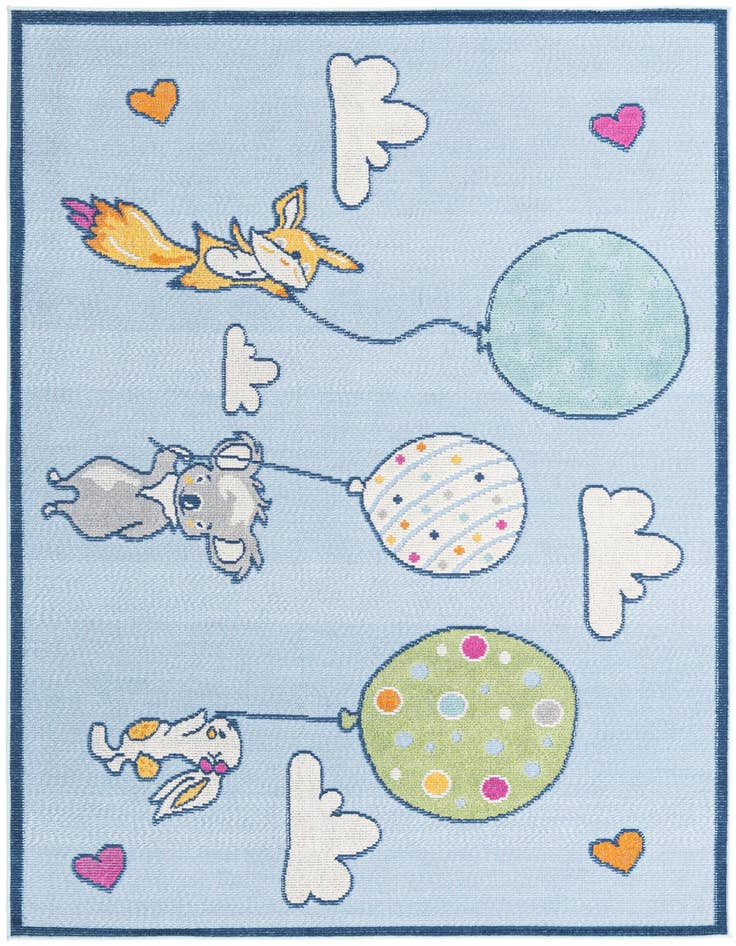 Detail image of 5' 3 x 7' 7 Easy-Clean Indoor / Outdoor Rug
