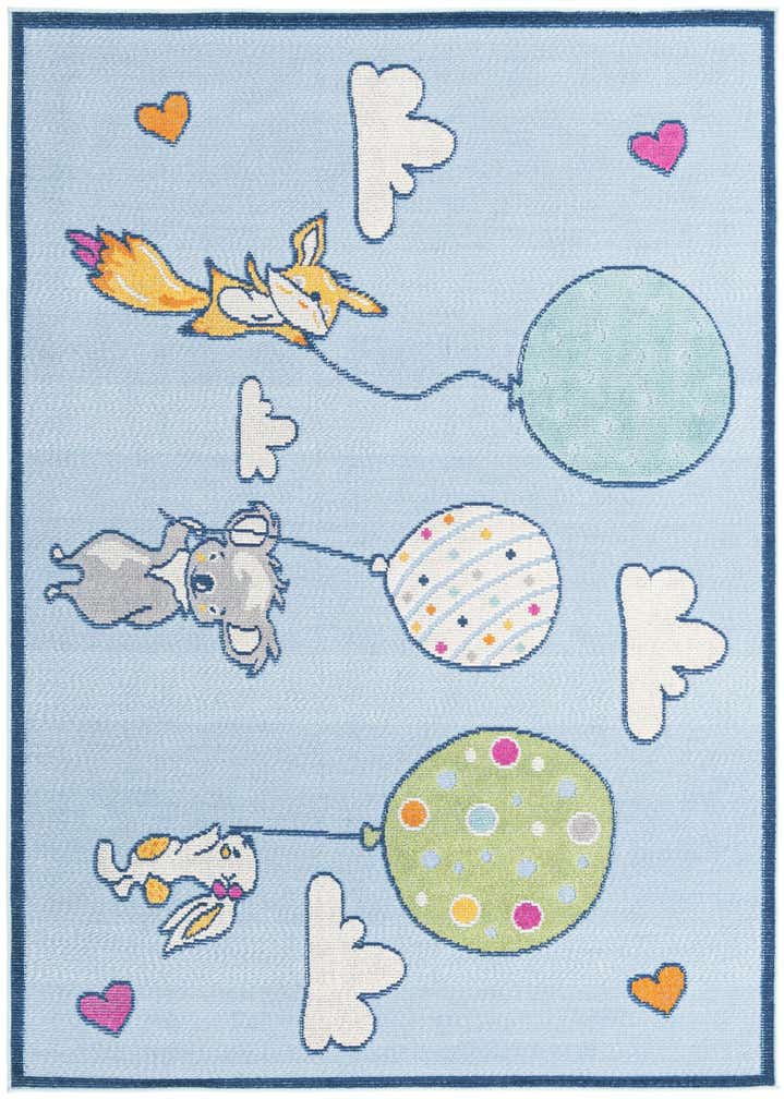 5' 3 x 7' 7 Easy-Clean Indoor / Outdoor Rug