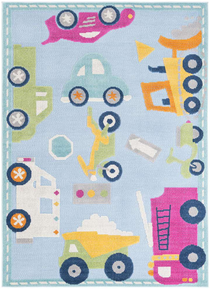 5' 3 x 7' 7 Easy-Clean Indoor / Outdoor Rug