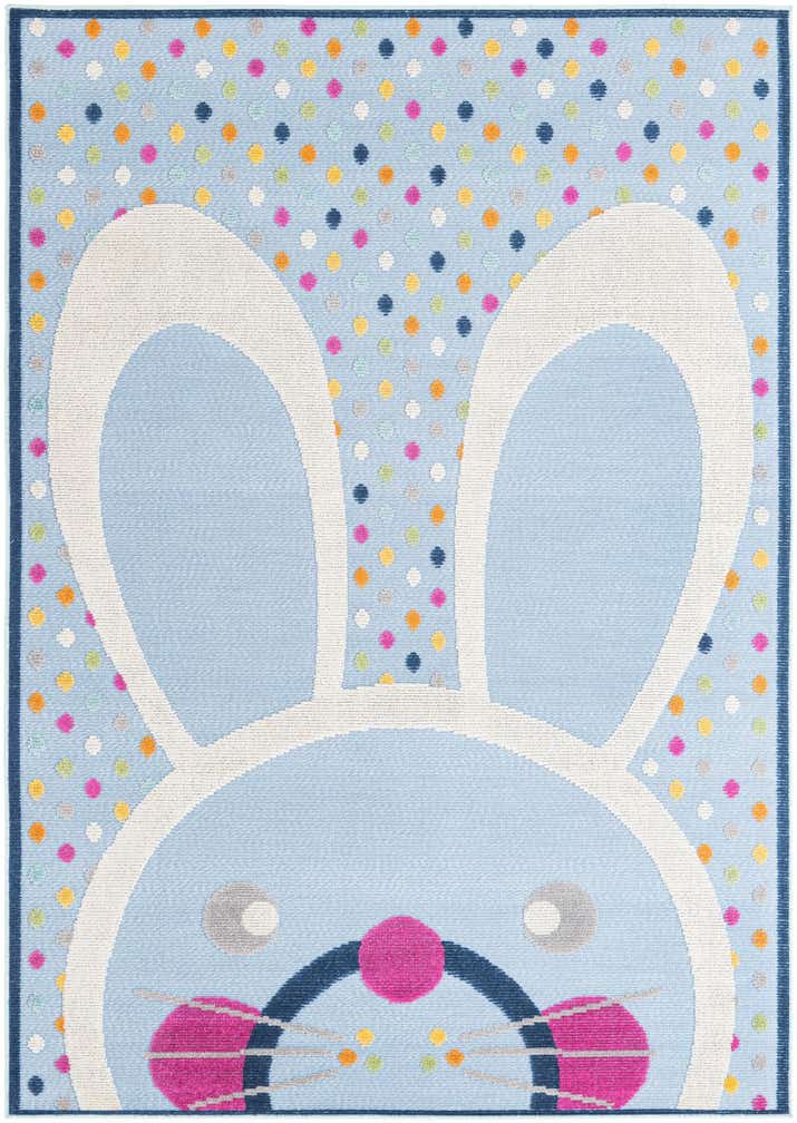 5' 3 x 7' 7 Easy-Clean Indoor / Outdoor Rug