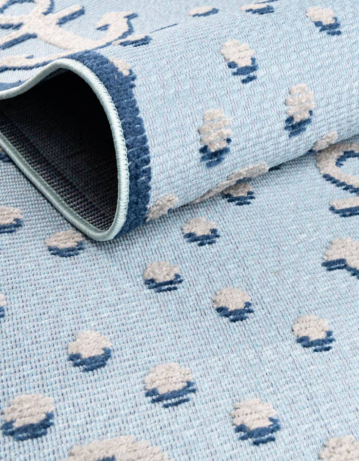 Detail image of 5' 3 x 7' 7  Washable  Indoor / Outdoor Rug