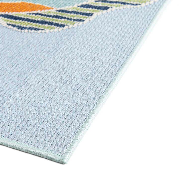 5' 3 x 7' 7 Easy-Clean Indoor / Outdoor Rug