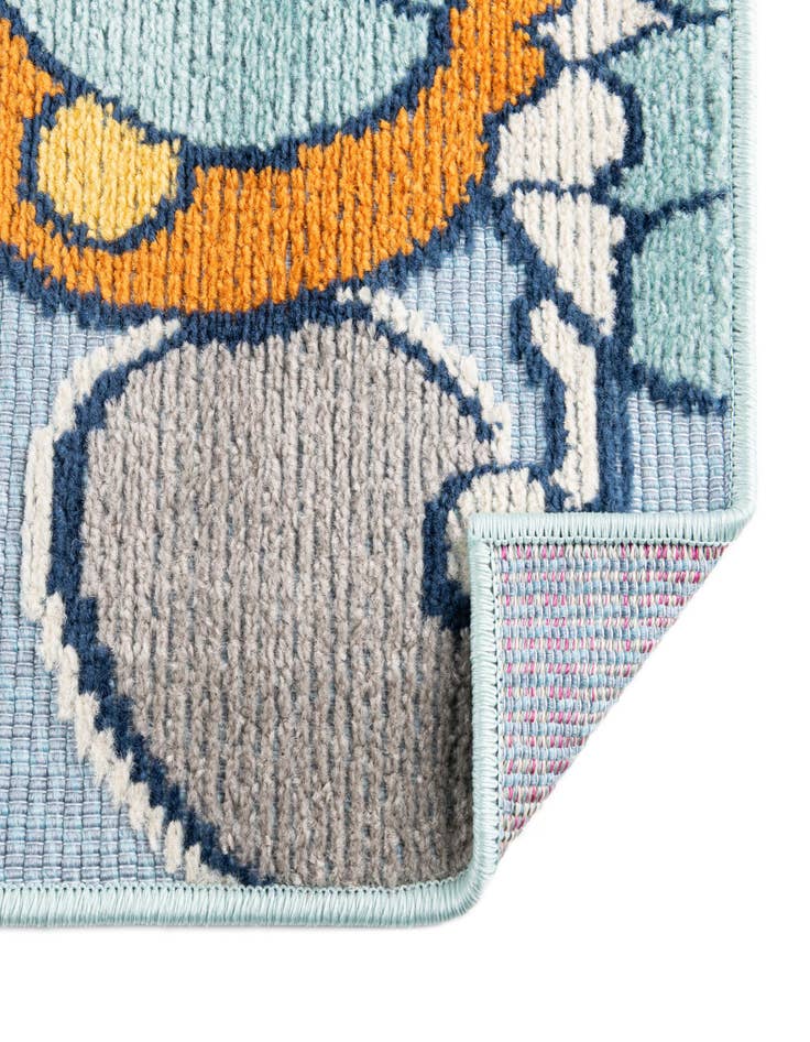 Detail image of 5' 3 x 7' 7  Washable  Indoor / Outdoor Rug