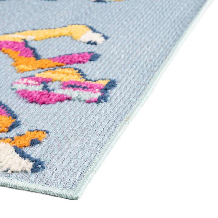 5' 3 x 7' 7 Easy-Clean Indoor / Outdoor Rug