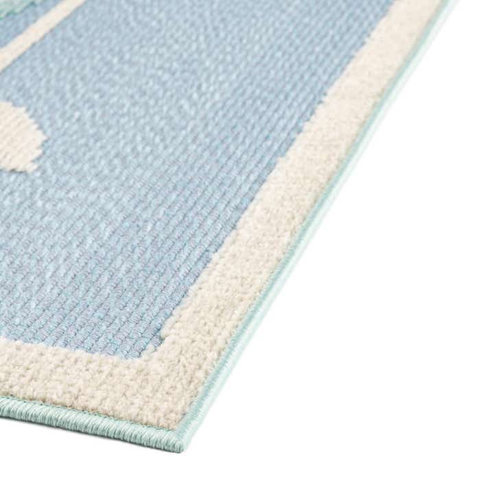 5' 3 x 7' 7 Easy-Clean Indoor / Outdoor Rug