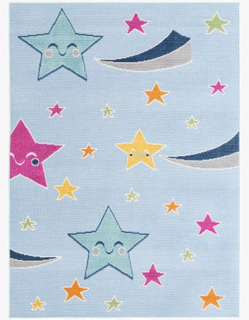 5' 3 x 7' 7 Easy-Clean Indoor / Outdoor Rug