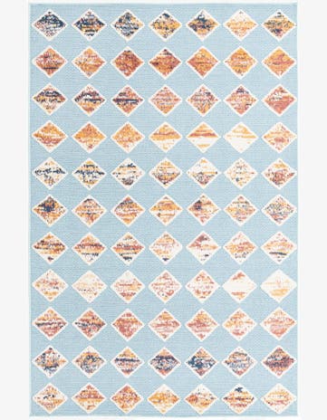 5' x 7' 7 Easy-Clean Indoor / Outdoor Rug