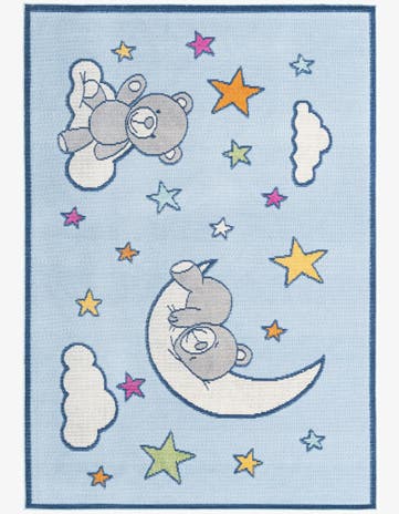 5' 3 x 7' 7 Easy-Clean Indoor / Outdoor Rug