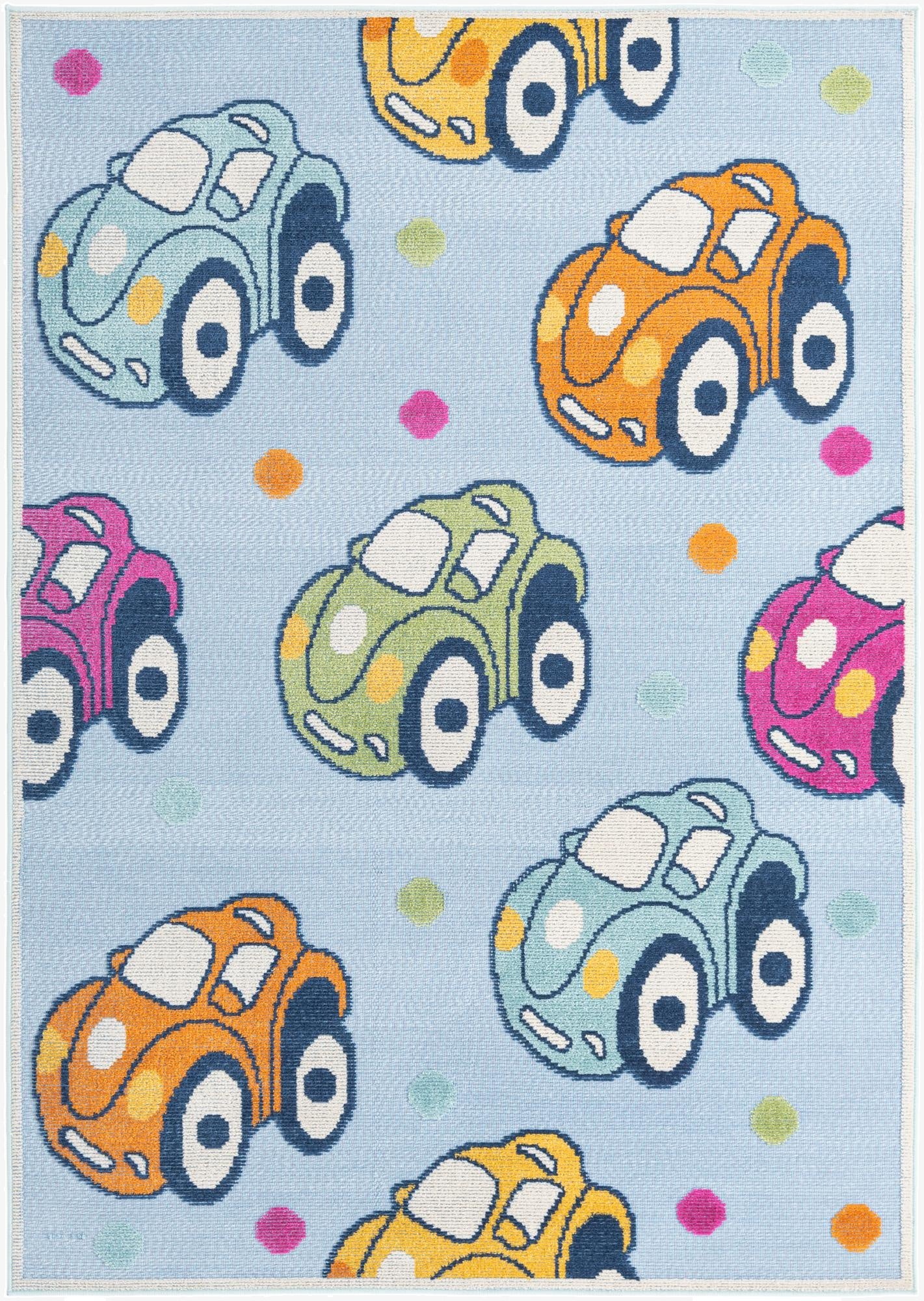 5' 3 x 7' 7  Washable  Indoor / Outdoor Rug