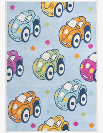 5' 3 x 7' 7 Easy-Clean Indoor / Outdoor Rug