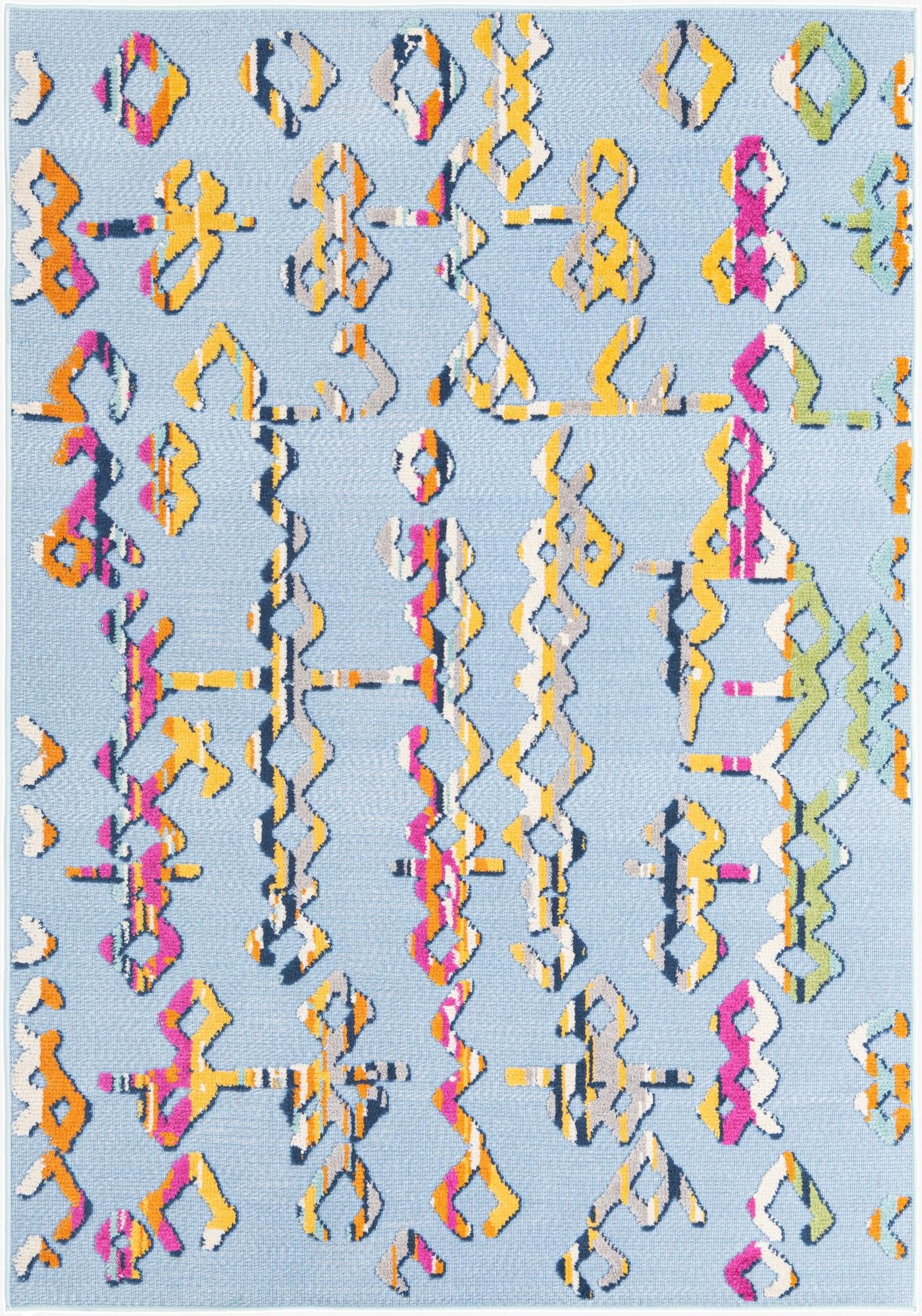 Primary image 5' 3 x 7' 7  Washable  Indoor / Outdoor Rug