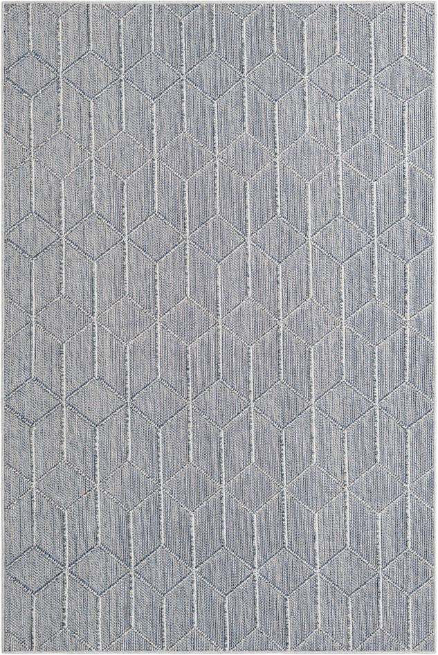Detail image of 5' 3 x 8' Easy-Clean Trellis Indoor / Outdoor Rug