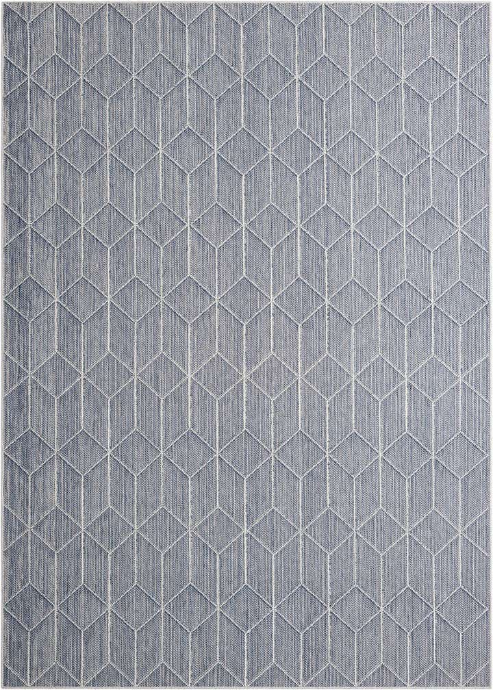 7' 10 x 10' Easy-Clean Trellis Indoor / Outdoor Rug