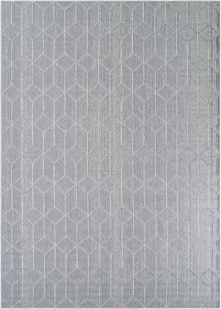 9' x 12' Easy-Clean Trellis Indoor / Outdoor Rug