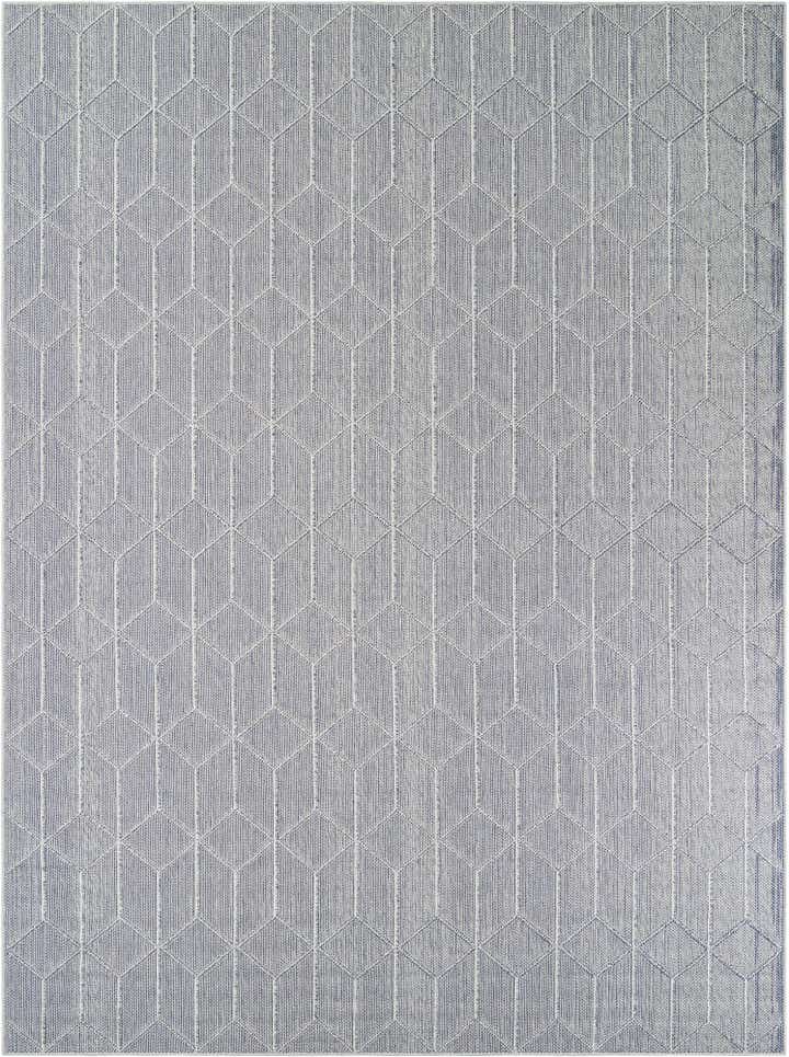 9' x 12' Easy-Clean Trellis Indoor / Outdoor Rug