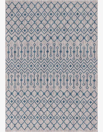 8' x 11' 4 Easy-Clean Trellis Indoor / Outdoor Rug