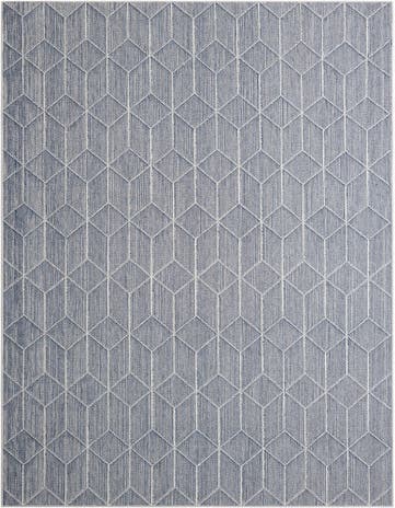 7' 10 x 10' Easy-Clean Trellis Indoor / Outdoor Rug